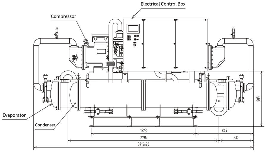 RCUF155 210 260WZY DIMENSIONAL DATA RCUF155 210 260WZY Dữ liệu thứ nguyên
