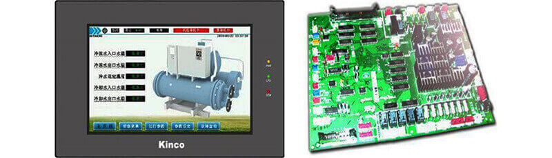 Chemical Chiller Advanced microcomputer control system Hệ thống điều khiển máy vi tính tiên tiến hóa học