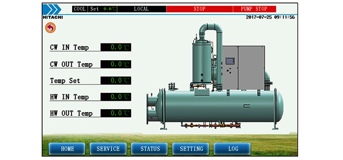 Water Cooled Screw Chiller RCUF50WZPY Nước làm lạnh bằng vít làm lạnh RCUF50WZPY