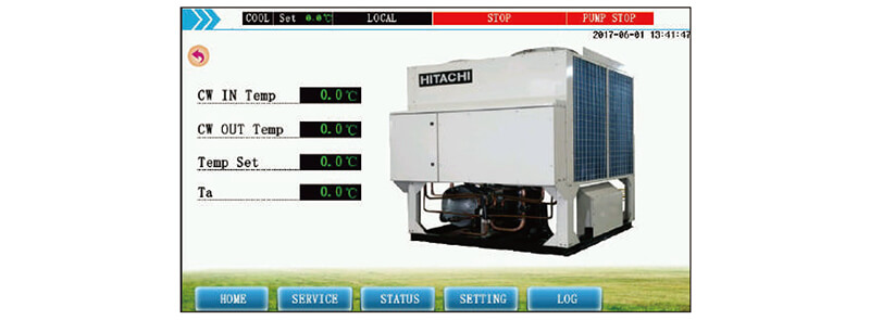 Air Cooled Screw Chiller RCUF50AZY1 Máy làm lạnh vít làm mát không khí RCUF50AZY1